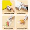 4-in-1 Mini Bag Sealer with Flashlight Bottle Opener Rechargeable Wireless Food Bag Sealer Heat Seal Machine with Cutter