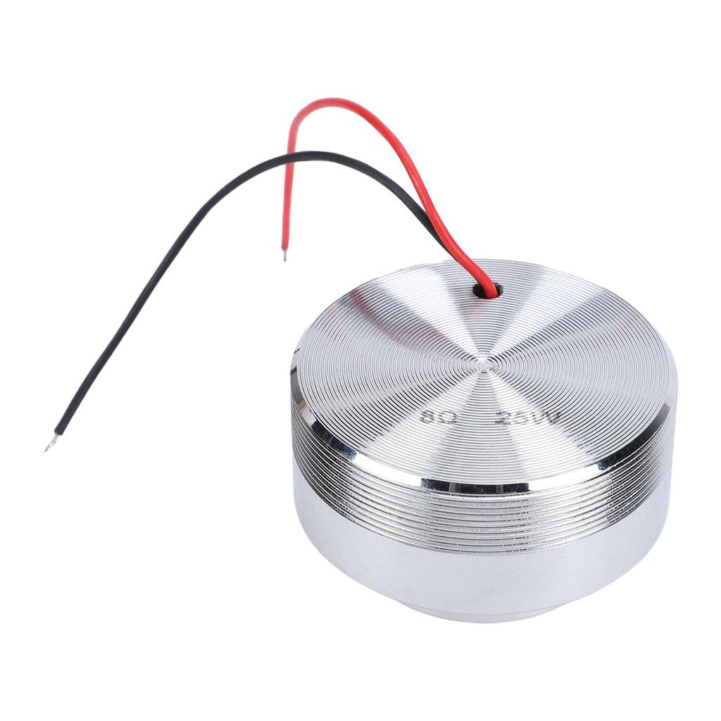 Resonance Speaker 2in All Frequency 8 Ohm 25W Sturdy Steel Portable Vibration Strong Bass Louderspeaker for PC Mobile