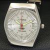 CITIZEN AUTOMATIC 8200 VINTAGE JAPAN MENS SILVER COLOR DIAL WATCH a500204-2 R151b-a500204