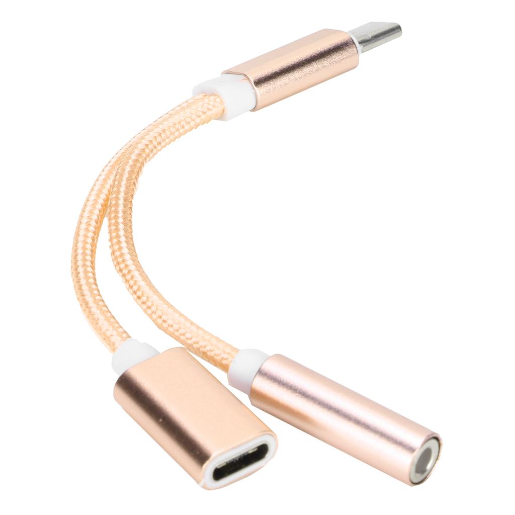 Phone   Adapter Type C To 3.5mm   Earphone Adapter 2 In 1 Converter for XiaomiCelsiusHuawei