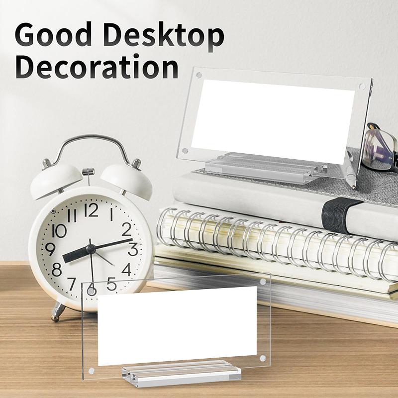 Desktop Banknote Display Frame Transparent Paper Currency Collection Stand For Collectors Ticket Protector Decor