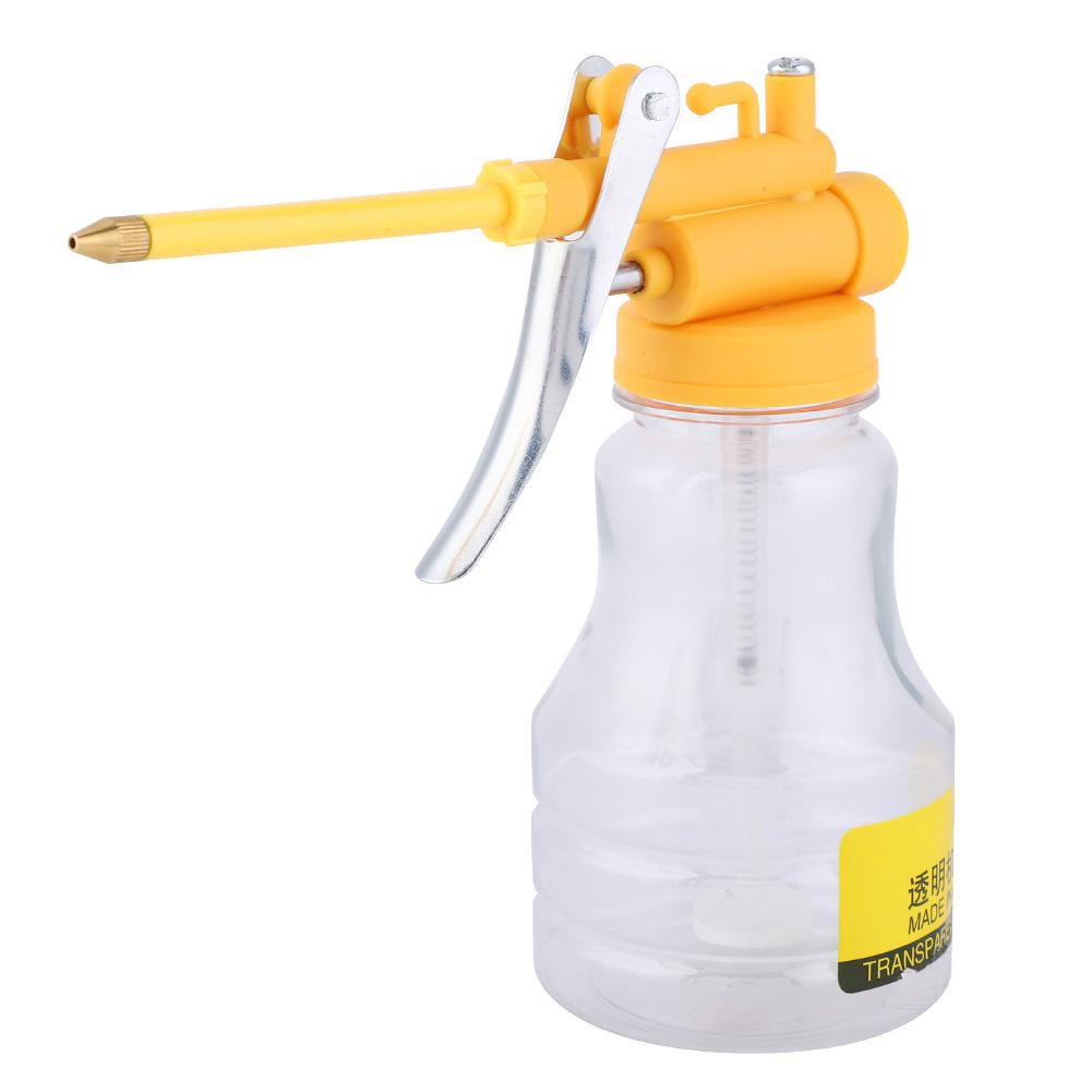TU 0280 Transparent Oil Pot Bottle Machine Oil Pot Can Oil Sprayer 350g Hard Tube