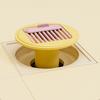 Floor Drain Filter Universal Fit Comb Design Smooth Drainage Easy to Clean Hair Catcher Odor-proof Floor Drain Protector