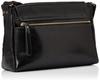 Zeha Leather Shoulder Bag, Lightweight, Multifunctional, Compact, Made in Japan, Himeji Leather, 290-9901, Black