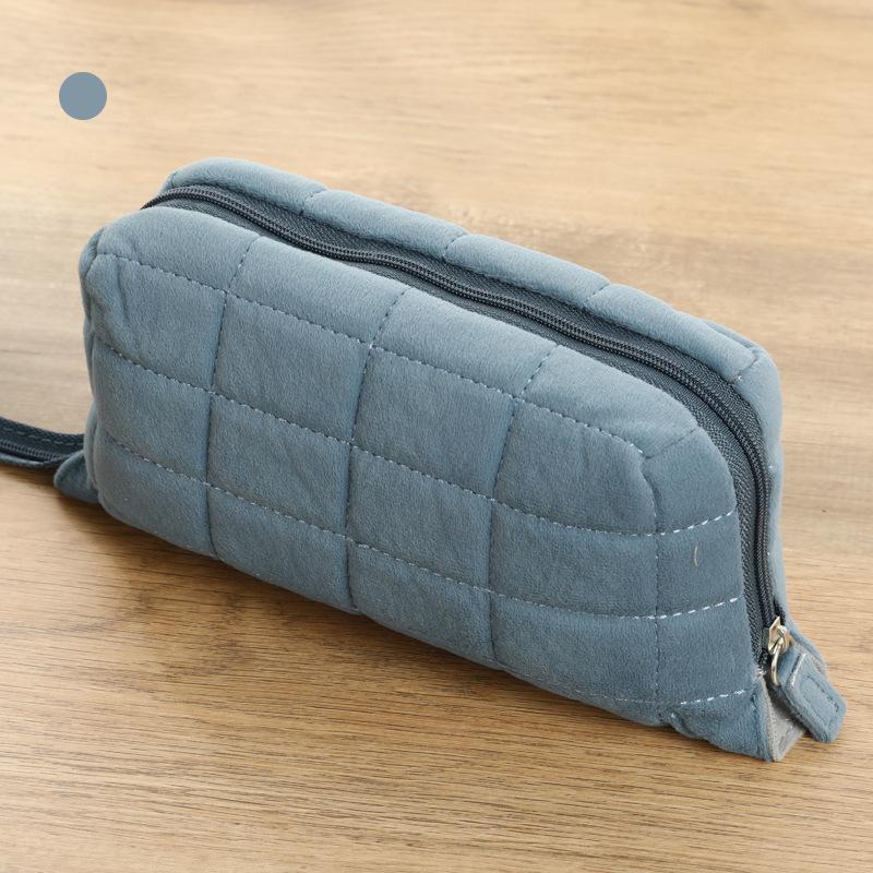 

Милая сумка-карандаш в форме подушки, чехол для ручки, мягкий на ощупь цветной чехол для хранения канцелярских принадлежностей, школьной косметики, путешествий