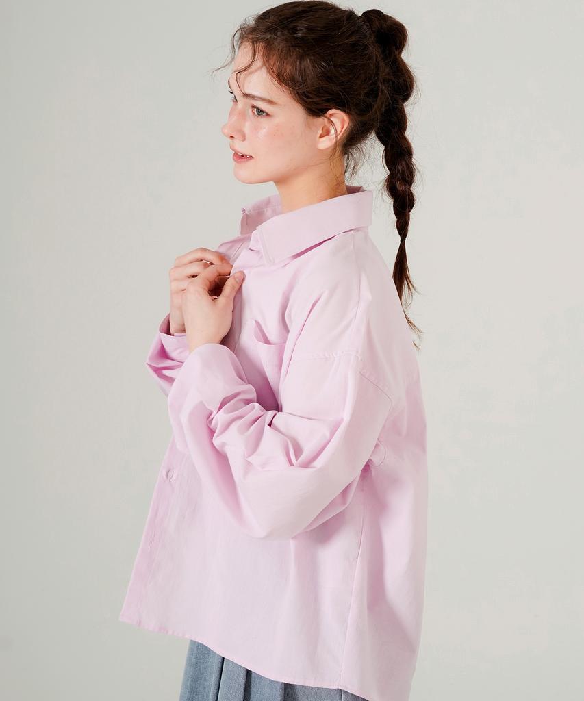 WV PROJECT Sunny Balloon Shirt Soft Pink Mjls7794