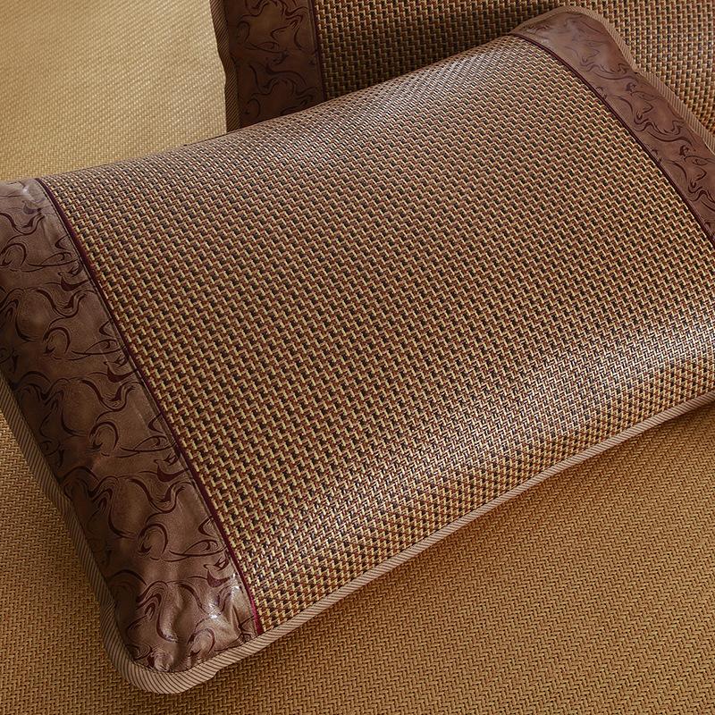 Față de pernă cu miez de viță de vie pentru adulți, de vară, pentru o singură persoană, de mătase cu gheață, de vară, cu miez de bambus, pentru o singură persoană. (Fara Core)