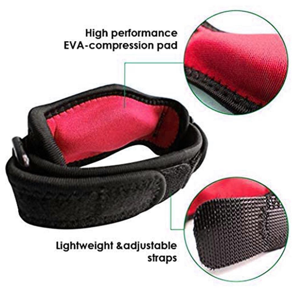 Adjustable Elbow Guard Breathable Exercise Protection Tennis Support Sweat Absorption Elbow Z4N8