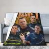 Bobby Nash 9-1-1 Firefighter Blanket Fleece Print   Multifunction Super Warm Throw Blankets for Home Couch Rug Piece