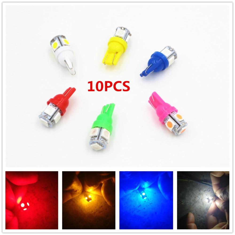 Lampadine LED T10 W5W Per Auto - Set 10 Pezzi | Luci Interni, Targa, Cruscotto - Foto 12