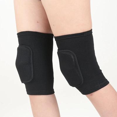 A Pair of Elastic Sponge Knee Pads Sports Protective For Volleyball Football Dance Yoga Tennis Running Cycling Workout Climbing