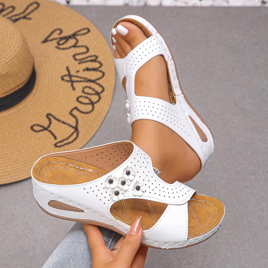 Women Slippers New Summer Walking Outdoor Shoes Slides Women Lightweight Wedge Sandals Platform Heels Female Slippers