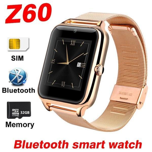 Buy Z60 Smart Watch Men With Bluetooth Phone Call 2G GSM SIM TF Card