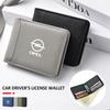 Fashion Car Men Coin Purse Wallet Multi Card Slot Credit Card Card Holder Purse For Opel Mokka Corsa Astra Phev Grandland Hybrid