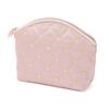 Franc Franc Japan Heart Stitch Satin Pouch L Light Pink