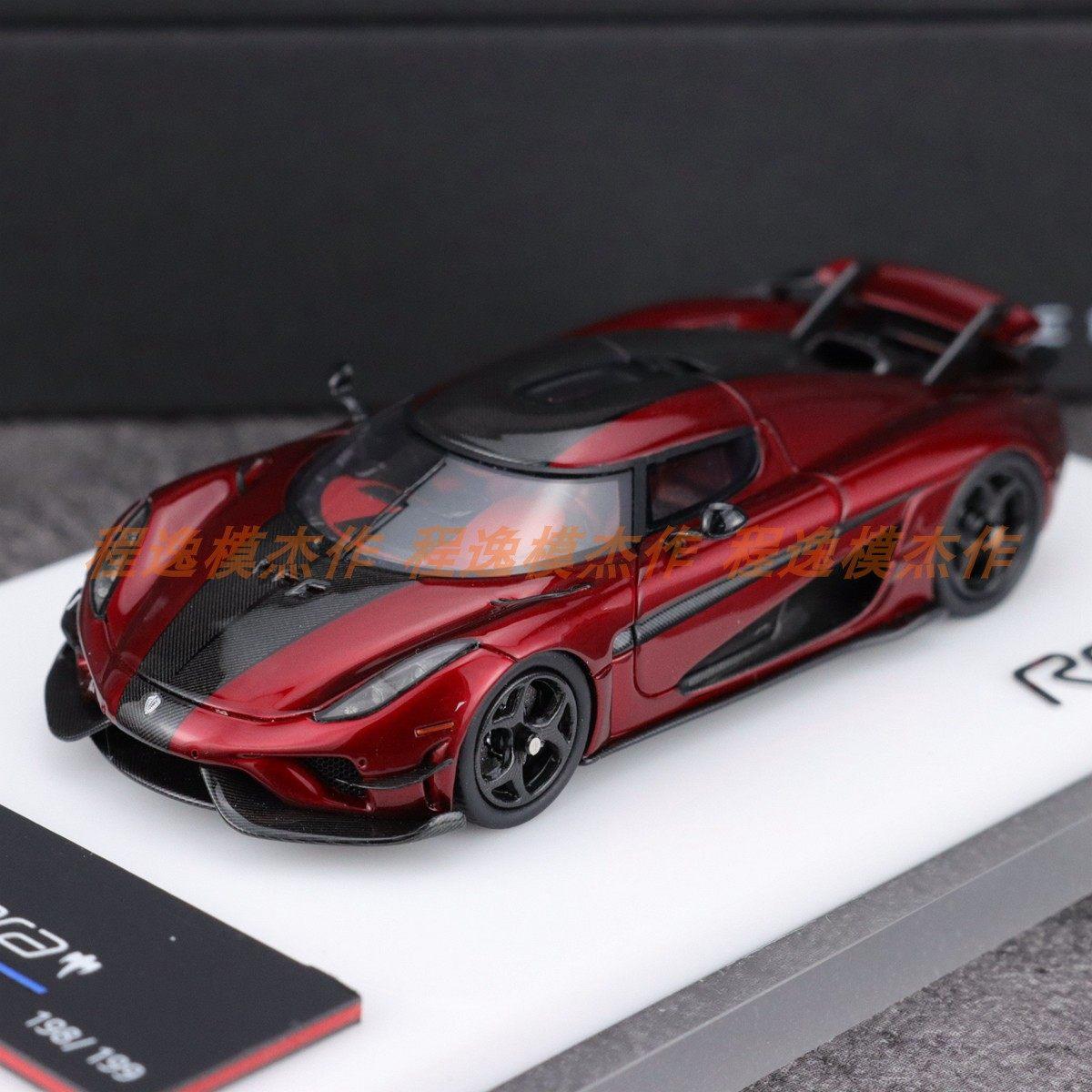 

GUO 1/64 Regera Limited Edition 199 Resin Motor Vehicle Diecast Models Car Toys Collection Boy s Gifts