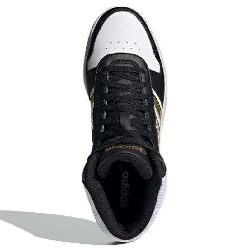 Adidas Hoops 2.0 Mid 'White Blue Gold' Sneakers H01197
