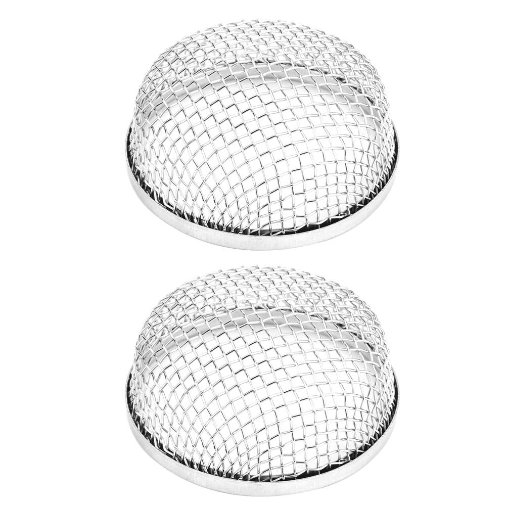 2pcs Stainless Steel Vent Bug Furnace Screen Cover for Camper Trailer RV with Spring Fasteners