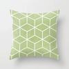 Geometric Cube Print Pillowcase Car Ornaments Office Living Room Home Pillowcase