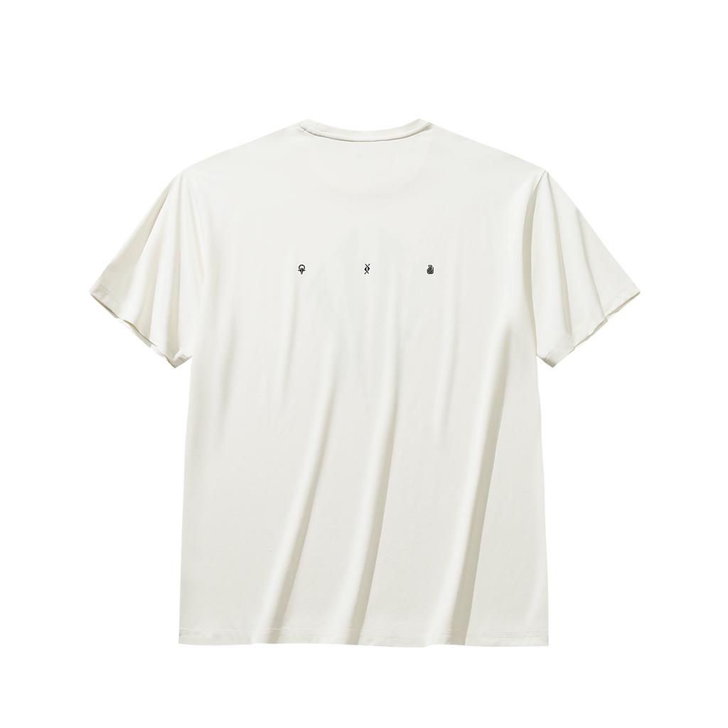 Anta Kyrie Series Basketball Splash Style Classic Simple Comfortable Casual Round Neck Pullover Loose Short Sleeve T-Shirt Unisex Tops 172621109-1