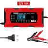 14,6V 10A Eisenlithium-Ladegerät Intelligente Batterieladung 12V 10A EU/US-Stecker Autobatterie-Ladegerät Digitales LCD-Display Puls-Reparatur