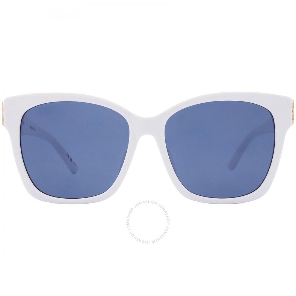 

Balenciaga Blue Square Ladies Sunglasses Bb0102sa 004 57