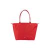 LONGCHAMP Le Pliage Green Recycled Canvas Leather Trim Dumpling Bag Handbag , Shoulder Bag Women's Tomato Red (Unisex) Shoulder Bags