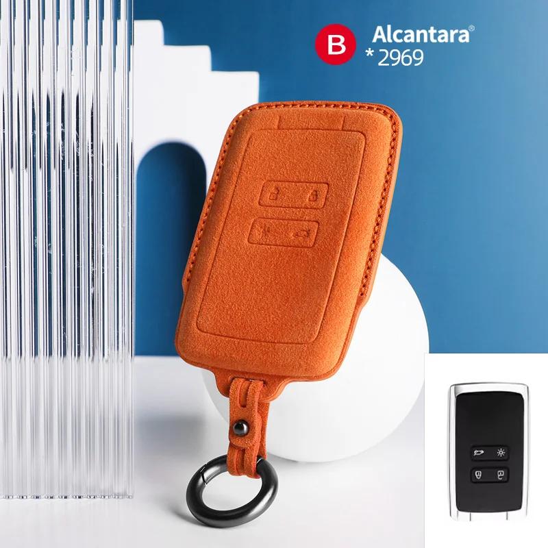 For Renault Dacia Megane Arkana Sandero Koleos Captur Clio Scenic Talisman Car Key Case Accessories Remote Keychain