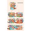 Baby Books Montessori Toys Waterproof  Soft Cloth Books 3D Animal Cognitive Infant Early Learning Educational Fabric Books Toys