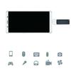 Mini Handy zu USB Buchse Typ-C Stecker OTG Adapter Konverter Stecker