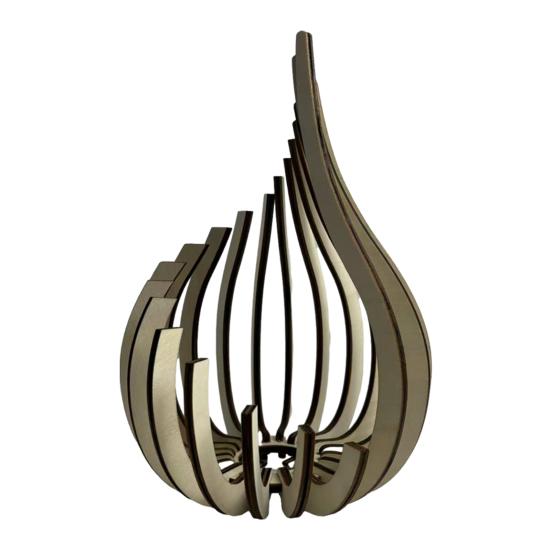 Holzkerzenhalter Moderner Minimalistischer Stil Kerzenständer Teelichthalter Handgefertigter Kerzenständer für Esstisch Kamin Regal Zuhause