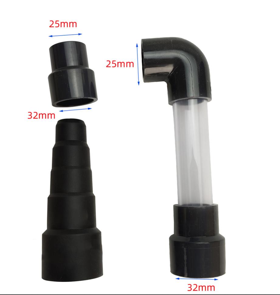 High Performance AC Drain Line Connector for Wet For Vac Transparent Tube for Effective Cleaning of Drainage Systems