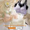 Women's Spring and Summer Small Breasts Gather 3D Three Dimensional No Underwire To Receive Auxiliary Milk Without Trace Underwear