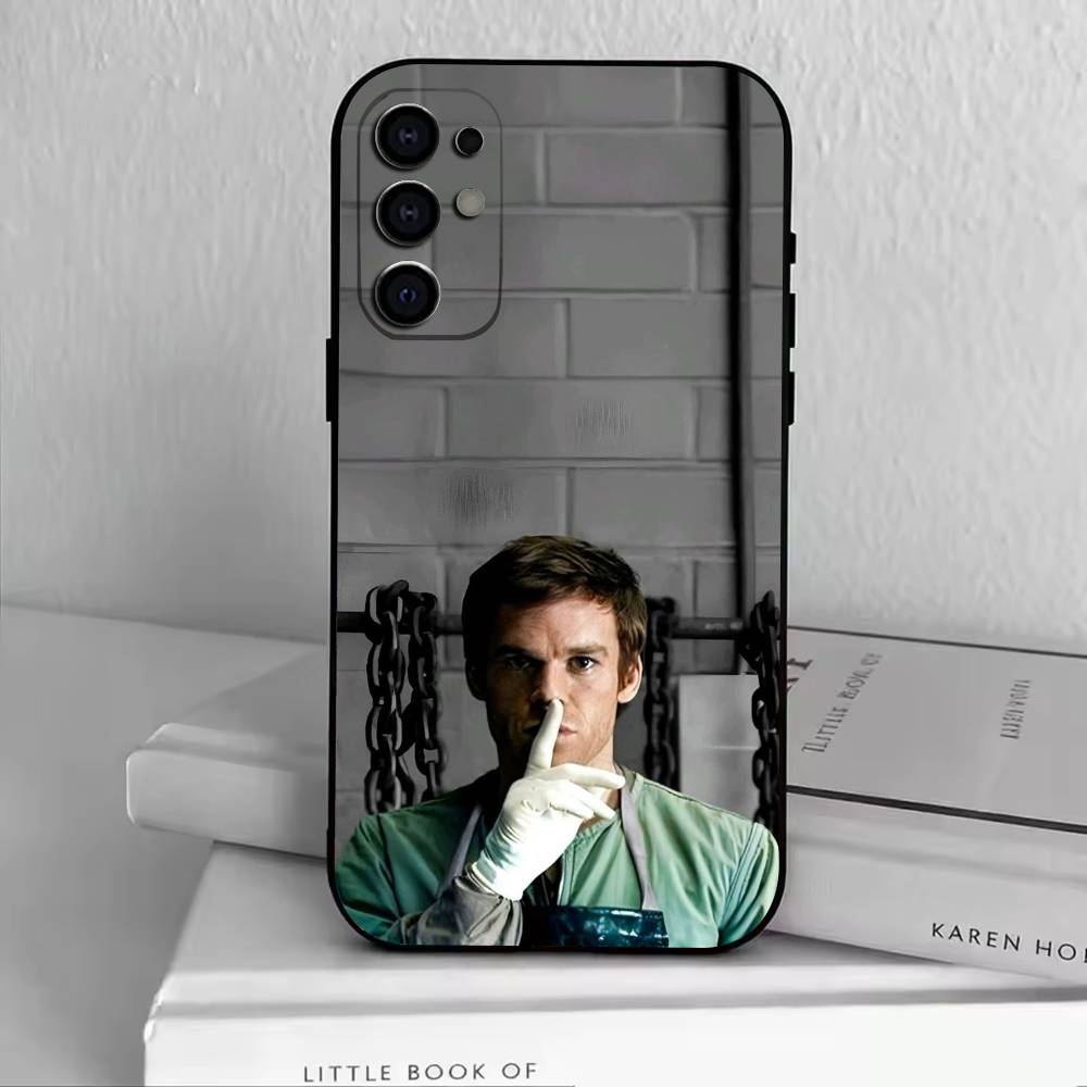 Movie DM-Dexter Morgan  Phone Case For Samsung S25,S24,S21,S22,S23,S30,Ultra,S20,Plus,Fe,Lite,Note,10,Black Cover
