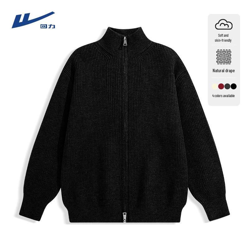 Warrior Men s Thickened Full-Zip Knit Cardigan 3XL 4570₽
