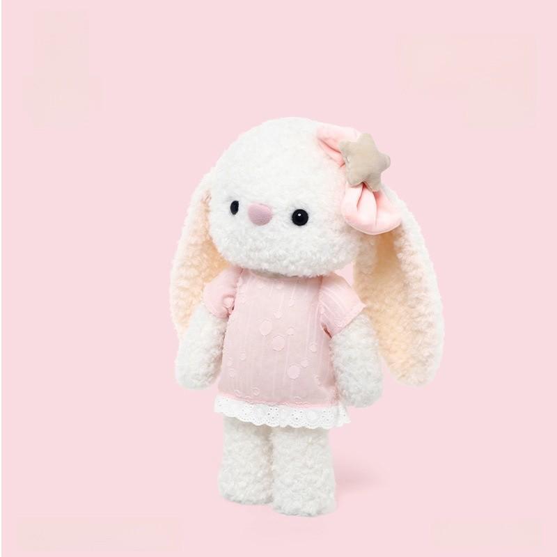 Plush Rabbit Toy With Pp Cotton Filling For Kids Girls Bedtime Sleep Pillow Gift