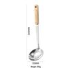 Wutuo Wooden Handle Kitchen Utensil Set