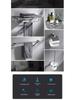 304 Stainless Steel Bathroom Rack Set: Towel Rack, Toilet Triangle Rack, Paper Holder, Storage Hanger