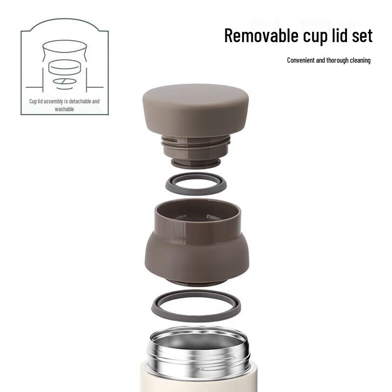 LOCK&LOCK 316 Stainless Steel Portable Insulated Mug