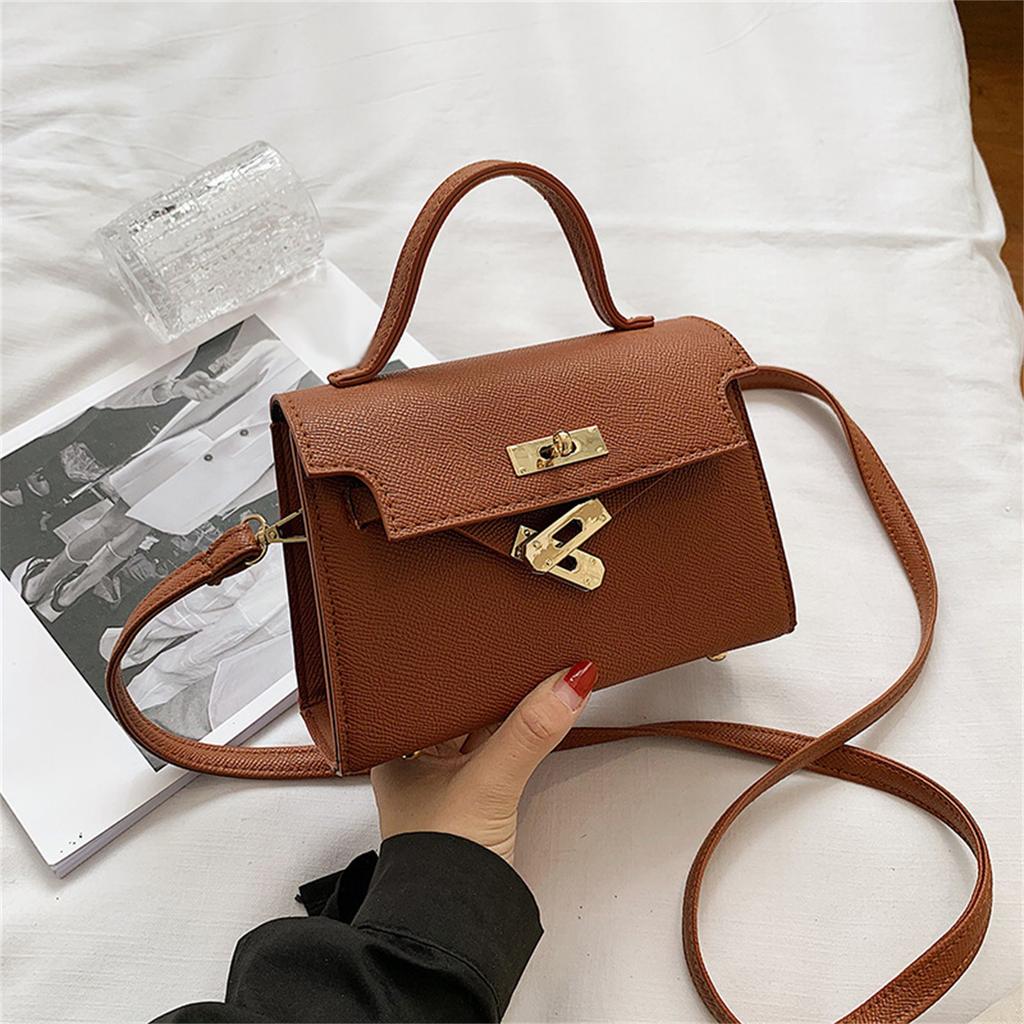 Ms. Handbag High-class Sense Exquisite Fashion New Korean Version Of Fashion Single Cross-body Bag Western-style Handbag