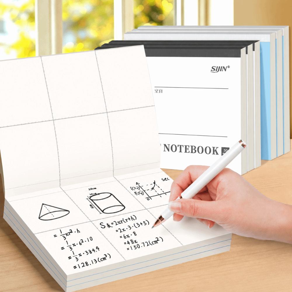50 Sheets Flip-Up Draft Notebook 16K Note Paper Multi-purpose Draft Book Students