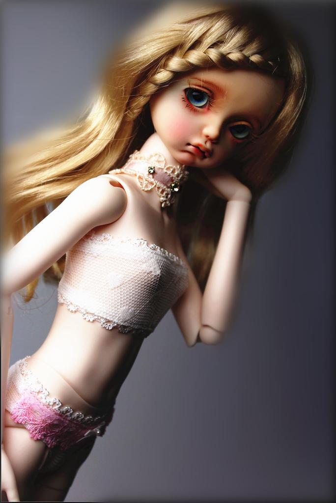 HAMRETHYPPZ 14 16 13 BJD Kugelkopfpuppenkleid, Puppenkostüm, Puppen-Hausmädchen-Outfit, BJD-Anziehpuppe, Sexy Dessous-Set, Niedliche Dessous, Niedlich