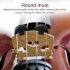 Volume Control Mute Silencer Fingerboard Five Claw Round Mute Violin Accessories Set Kit