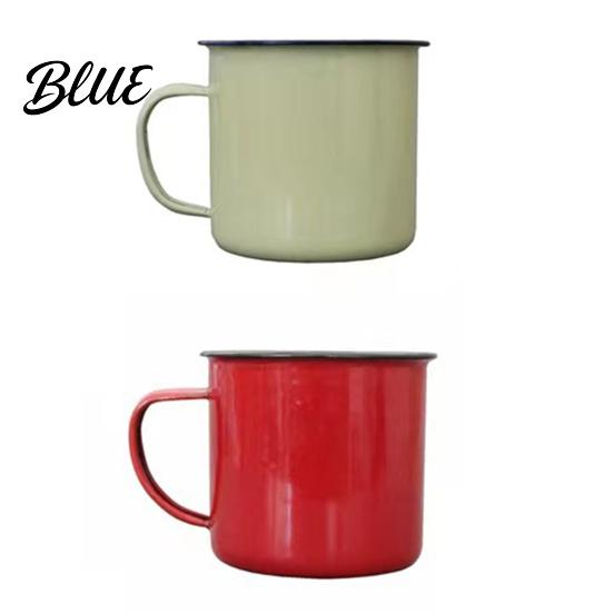 Tazza Retro Eccentrica Tazza da Caffè in Ceramica Fatta a Mano Tè con Manico Colore Solido Classica