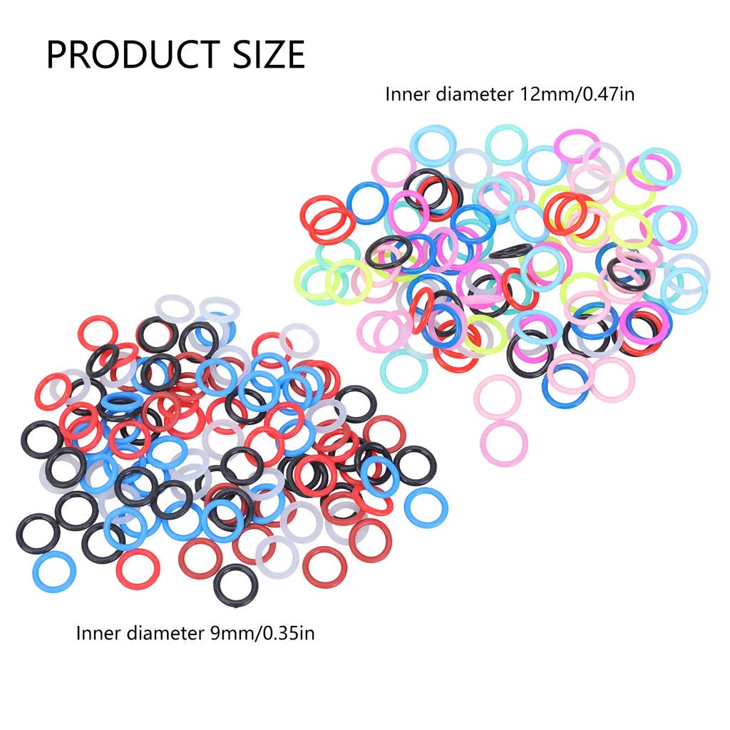 100pcs Mixed Color Pigeon Training Leg Bands For Easy Identification And Management In Racing Events