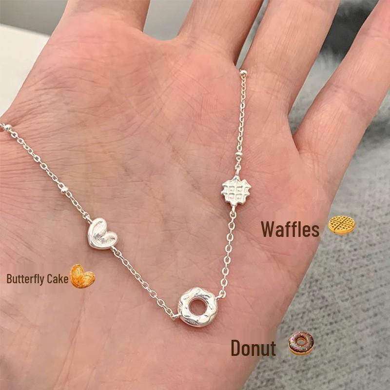 Elegant Heart Bow Pearl Necklace for Women - Non-fading, High-End, Versatile, New Style