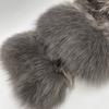 Diagram 04390201 Gray Lamb Fur x Fox Fur Jacket Jacket 36 grayUsed
