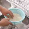 Thickened Plastic Colander & Rice Washing Sieve for Fruits, Vegetables, and Grains
