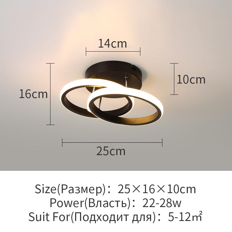 Moderne Gang Deckenleuchten Home Beleuchtung Led Oberfläche Montiert für Veranda Schlafzimmer Wohnzimmer Flur Wand Licht Balkon Lichter