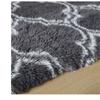 Carpet Shaggy Tie-Dye Carpet Living Room Dirty Resistant Easy Care Household Non-Slip Pad